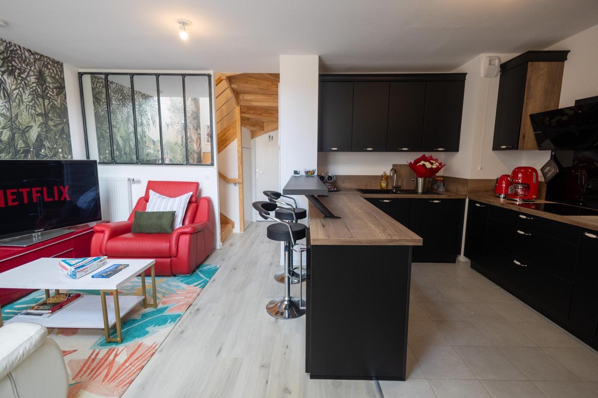 Duplex Complet - Proche Dysney Land Paris Apartment Bussy-Saint-Georges Ngoại thất bức ảnh